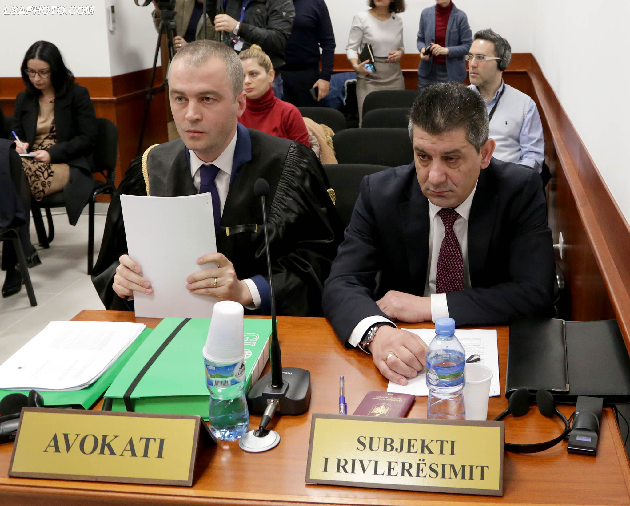 Gjyqtari i Gjykates se Tiranes, Astrit Faqolli, | Foto nga : LSA