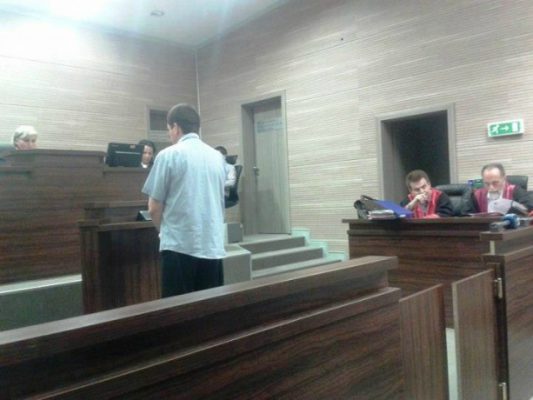 Sllobodan Gavriç në gjykatë të mërkurën. Foto: BIRN
