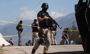 Forcat Speciale, gjate operacionit per arrestimin e grupit te armatosur ne Lazarat. Foto:LSA 