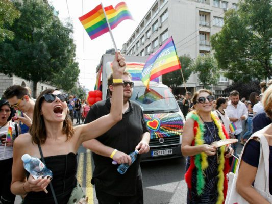 Parada e tretë e LGBT në Beograd. Foto: BETA