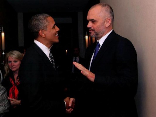 Barack Obama dhe Edi Rama