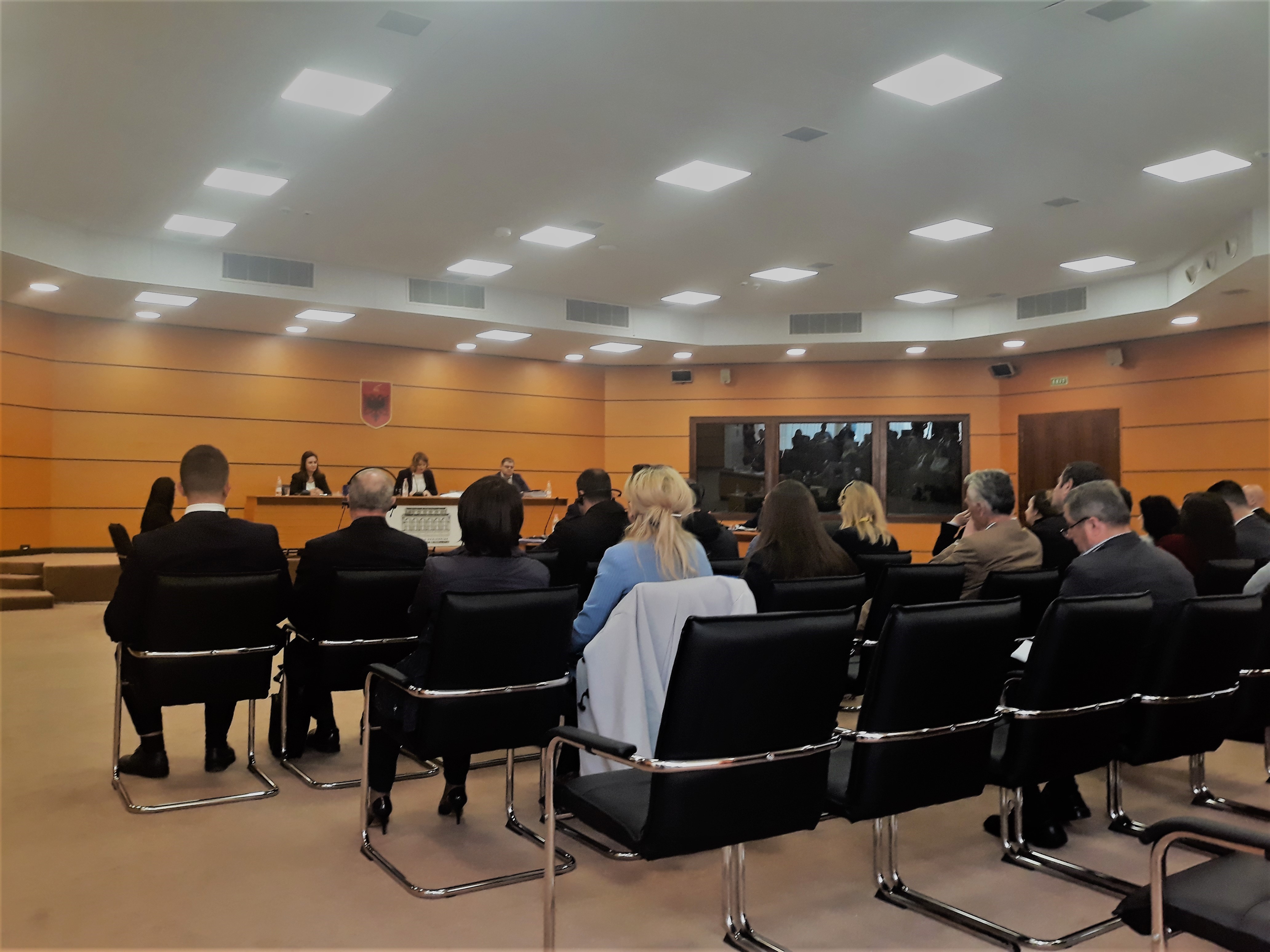 Një seancë dëgjimore e KPK-së për vlerësimin e gjykatësve. Foto Ilustruese: BIRN 