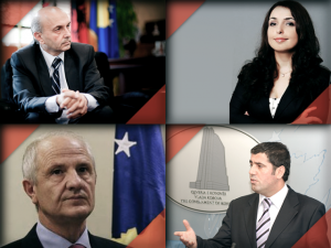 Kandidatët për kreun e LDK | Foto nga : Gazeta JNK